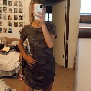 CAMO PRINT DRESS